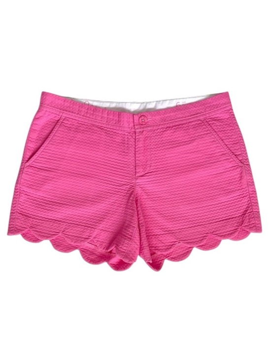 Lilly Pulitzer Pants - 💕 Lilly Pulitzer 5” Jacquard Buttercup Scallop Hem Shorts in Aura Pink 💕